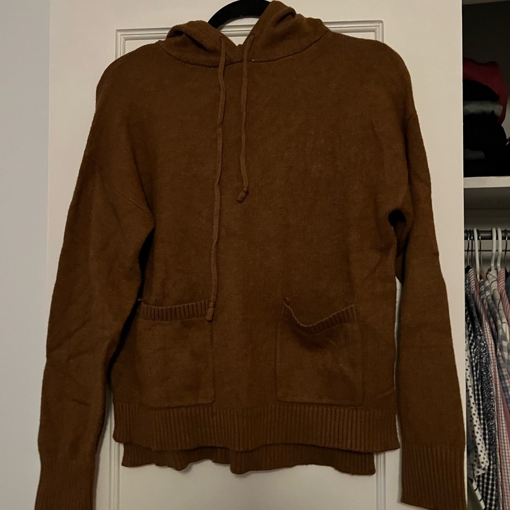 Target a new day knit sweater set in cognac brown size xs
